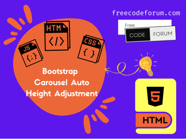 Bootstrap Carousel Auto Height Adjustment