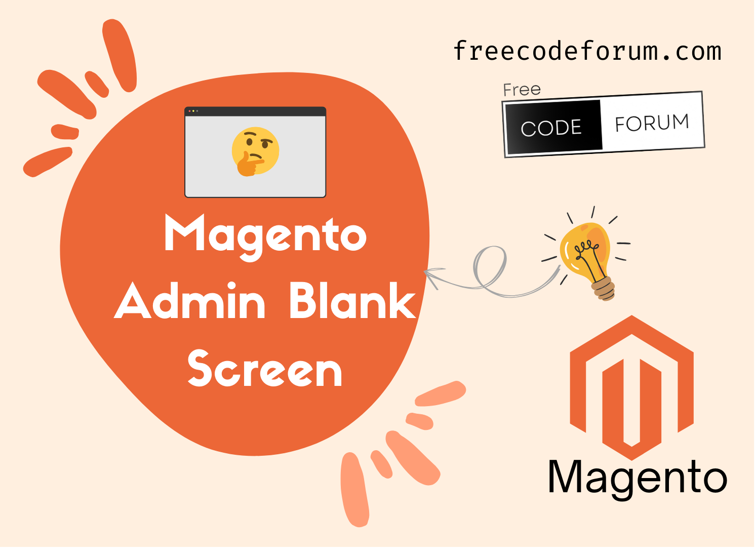 magento admin blank screen issues